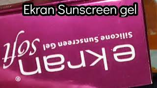 Unboxing Ekran Sunscreen Silicone gel #Ekran Sunscreen Silicone gel #Sunscreen #Silicone #gel