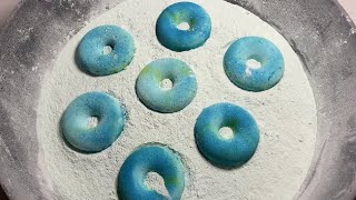 Bonus Clip | Blue Gymchalk Donuts | SO FLUFFY | Asmr | PowderCAFE