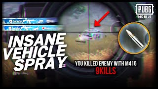 GOD OF VEHICLE SPRAY | PUBG MOBILE