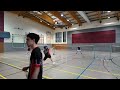 badminton🏸 bezirksliga b wi saison 24 25 🏸 Đức vs patrick