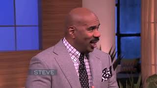 Steve Harvey tries the Dlow Shuffle