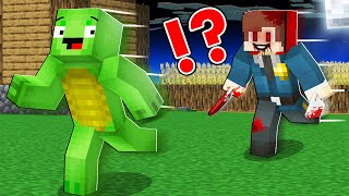 JJ Became Scary POLICEMAN and STALKING Mikey! - Minecraft (Maizen)