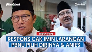 TEGAS Sekjen PBNU Serukan Warga NU Jangan Pilih AMIN, Cak Imin: Memalukan!