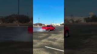 2021 f150 single cab short bed 5.0 stock doing Donuts ￼and burnouts