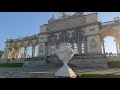 gloriette sunset palace schloss schönbrunn vienna austria europe. the world‘s most beautiful place