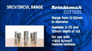 Rotabroach SRCV - SRCVL - Mag Drill Cutters