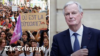 Thousands protest in France after Macron picks Barnier as prime minister