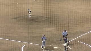 習志野 中西 孝輝くん〜3人で抑える素晴らしい投球【千葉県高校野球春季大会2023年4月23日 習志野 対 東海大浦安】