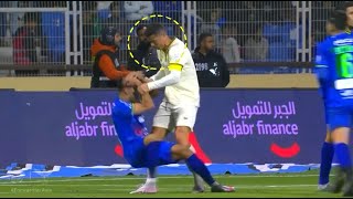 Cristiano Ronaldo AL- NASSR FIGHT vs Al Fateh Players (Ronaldo Angry Reaction) 03/02/2023