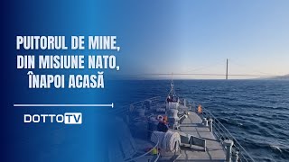 Puitorul de mine, din misiune NATO, înapoi acasă