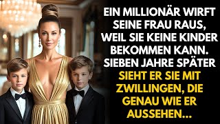 EIN MILLIARDÄR VERLIEß SEINE GELIEBTE, WEIL SIE UNFRUCHTBAR WAR, ABER ALS ER SIE WIEDERTRAF...