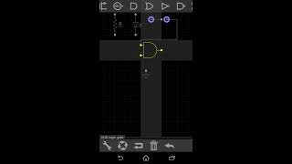 AND Gate working ( EveryCircuit App )