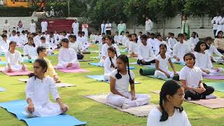 INTERNATIONAL YOGA DAY CELEBRATED AT DWPS, KOMPALLY, HYDERABAD.