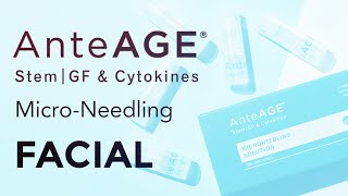 AnteAGE Microneedling Facial with LED for Anti-Aging