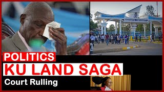 CJ Koome Resques KU Land Saga, Stop President Uhuru  | news 54