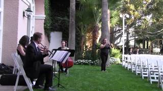 Los Angeles String Quartet- LA Wedding Ceremony and Corporate Party Musicians Events Entertainment
