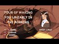 [ASMR] Your Girlfriend Waking You Up Early In The Morning  [cuddles] [Sleep Aid]