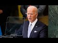 U.S. President Joe Biden condemns Russia at the  United Nations | FULL SPEECH