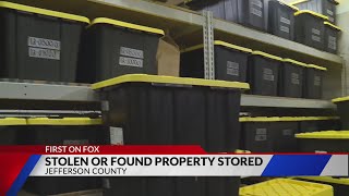 Jefferson County sheriff seeks owners of 46,000 pieces of personal property