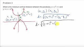 Optimization: Find The Minimum Distance Between Two Graphs