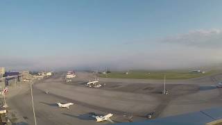 Morning shallow fog @ Sofia Airport