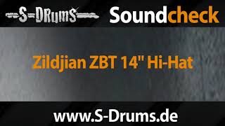 Soundbeispiel Zildjian ZBT 14\