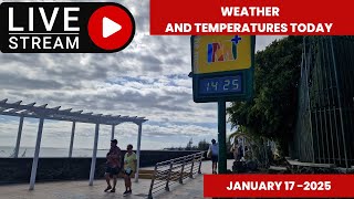 Gran Canaria LIVE -WEATHER AND TEMPERATURES TODAY - JANUARY 17-2025