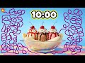 10 Minute Timer Bomb | Banana Split Ice Cream EXPLOSION! 🍌🍨