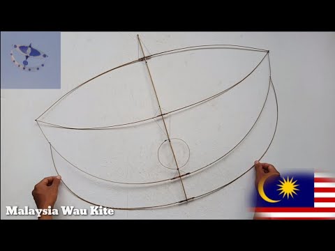 ‼️ CARA MEMBUAT LAYANG LAYANGAN WAU MALAYSIA [ Dari Lidi Kelapa ] - YouTube