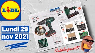 ARRIVAGE LIDL BRICOLAGE PARKSIDE - 29 NOVEMBRE 2021