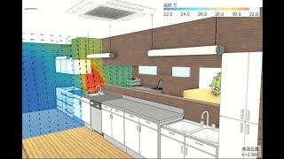 FlowDesigner 換気扇の効果｜大塚商会