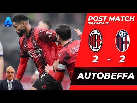 Milan Misses 2 Penalties, Bologna Doesn't Miss Theirs - YouTube