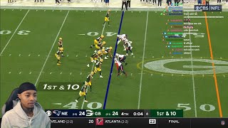 FlightReacts To New England Patriots vs. Green Bay Packers | Week 4 2022 Game Hi