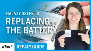 Samsung Galaxy S21 FE 5G – Battery replacement [repair guide + reassembly]