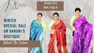 Soft Katan Silk Saree. #saree #barunisboutique #trending #fashion #Booking No. 7003298072.#sale