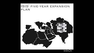 ISIS initial 5 year expansion plan! #map #geopolitics #shorts #geography #iraq #syria #un #isis