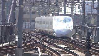 (4K) JR九州 新幹線800系電車 燕子 つばめ Tsubame