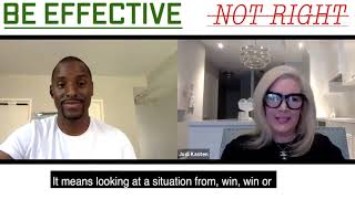 Be Effective Not Right | Interview Short with Jodi Kasten