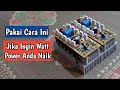 Cara Agar Watt Power Amplifier Bertambah