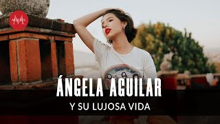 La lujosa mansión en la que vive Ángela Aguilar con su familia