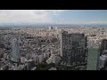 新宿高層ビルと青空　タイムラプス動画 tokyo shinjuku timelapse