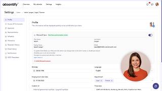 Configure user profiles and permissions in absentify 💁🏻♀️