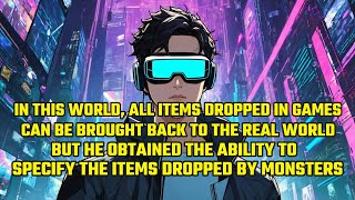 In This World, All Items Dropped in Games Can Be Brought Back to The Real World