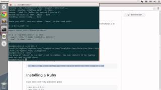 8 Ruby and Linux Installing a Ruby Version Manager