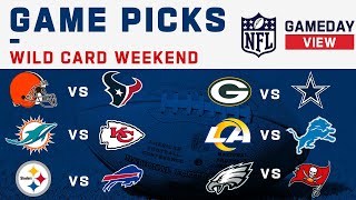 Super Wildcard Weekend NFL Game Picks