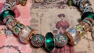 Pandora Rose & Silver: My Fall Green Bracelet