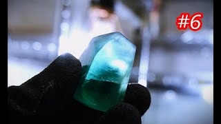 【Fluorite】蛍石#6 ダイソー鉱山のフローライトを開封＆研磨【Polishing】