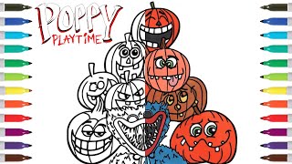 Poppy Playtime Huggy Wuggy Coloring Book Page | Everen Maxwell - Bot Fight [NCS Release]
