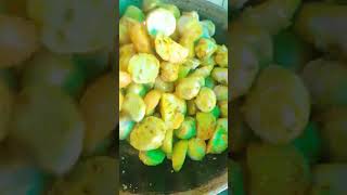 aloo arbi ki shabji #savanspecial