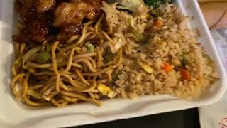 $11.60 Panda Express Bigger Plate & 2 Egg Rolls $2, living alone low budget meals to survive 2024